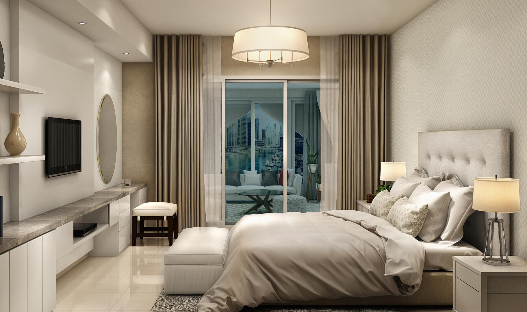 Stunning Luxury Bedroom Décor Ideas in Dubai