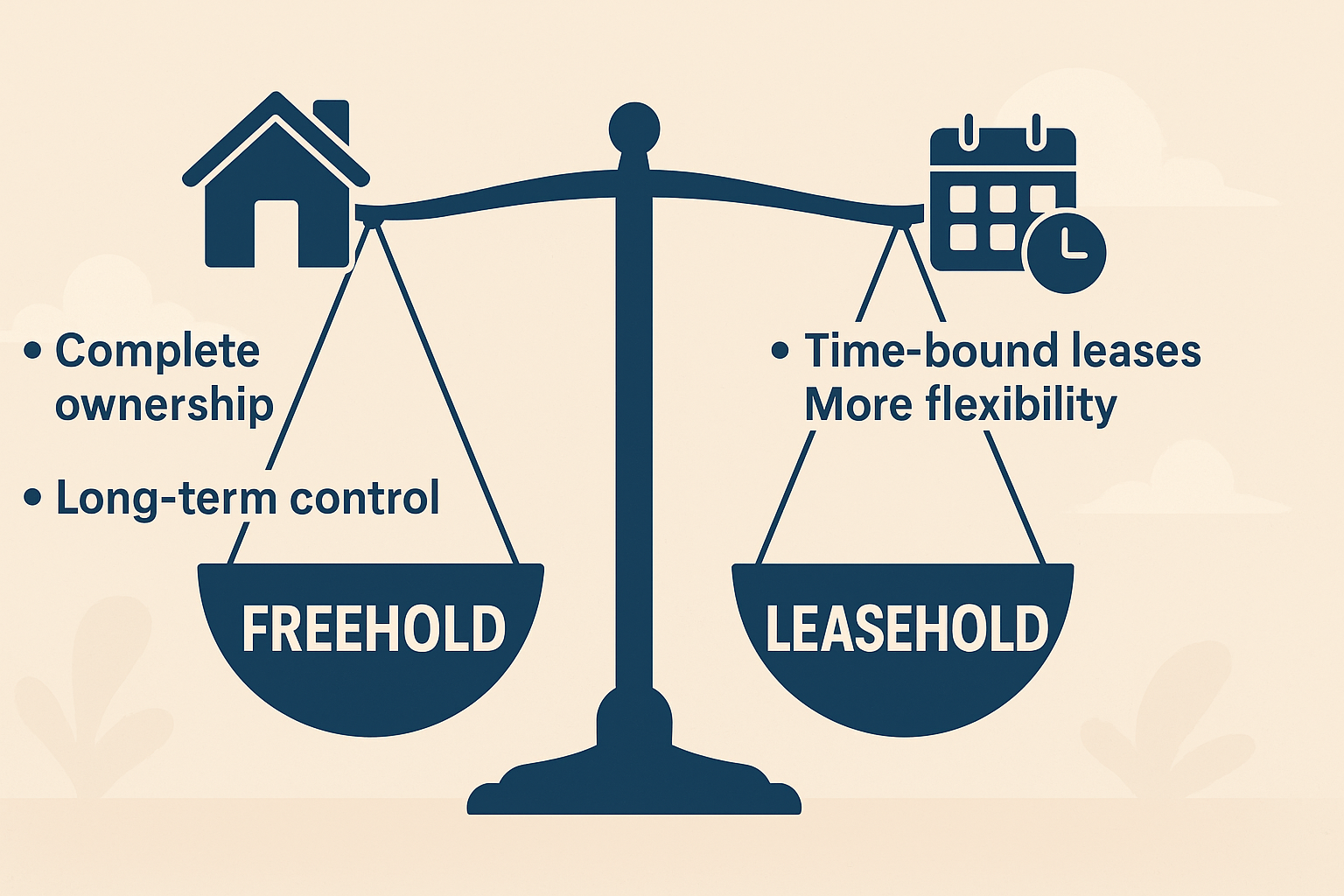 Leasehold VS Freehold Property in the UAE